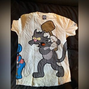 The Simpsons x Drop Dead Itchy & Scratchy T shirt